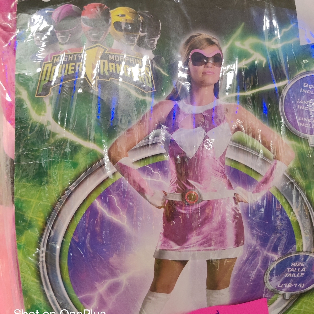 Pink power ranger